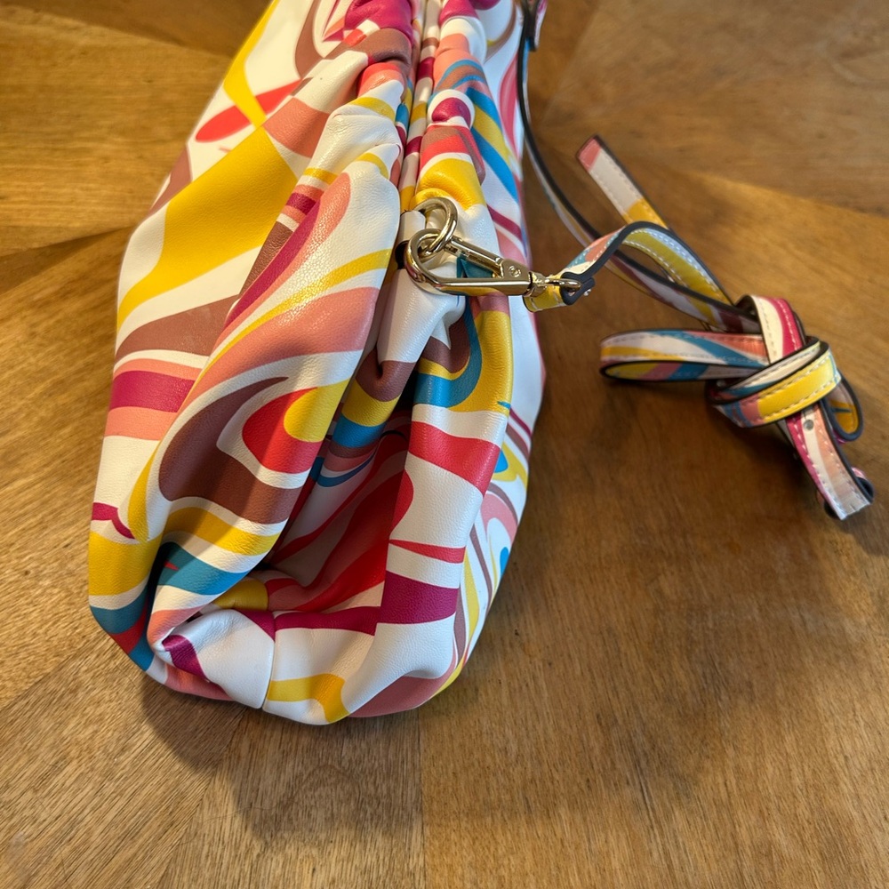 International Concepts Abstract Women's Shoulder Bag / Clutch Bag multicolor . - Picture 6 of 14